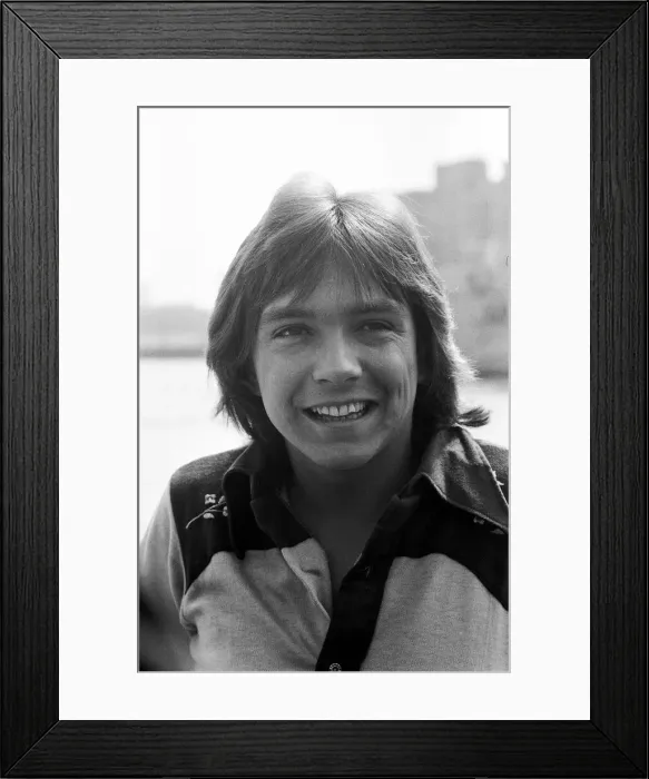 Framed Print : During his visit to London, David Cassidy stay aboard the 120 ft luxury yacht Framed Print : During his visit to London, David Cassidy stay aboard the 120 ft luxury yacht