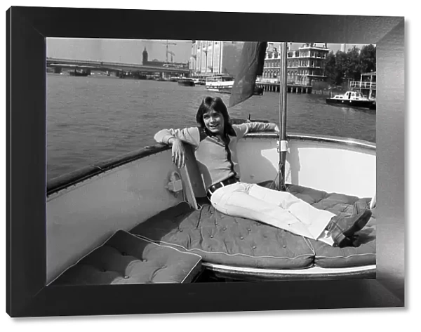 During his visit to London, David Cassidy stay aboard the 120 ft luxury yacht '