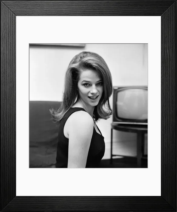 Framed Print : 19-year-old actress Charlotte Rampling pictured in her Chelsea flat. 6th December 1965 Framed Print : 19-year-old actress Charlotte Rampling pictured in her Chelsea flat. 6th December 1965