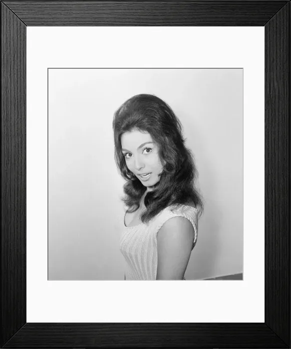 Framed Print : Rosanna Schiaffino, Italian actress, is interviewed by Mirror Journalist Donald Zec Framed Print : Rosanna Schiaffino, Italian actress, is interviewed by Mirror Journalist Donald Zec