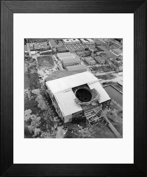 Framed Print : Volcano is the biggest and most complex film set interior ever built in Europe Framed Print : Volcano is the biggest and most complex film set interior ever built in Europe
