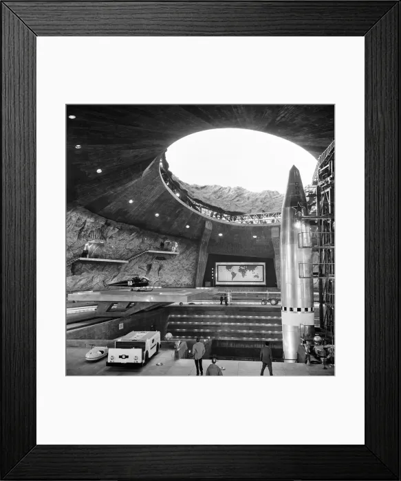 Framed Print : Volcano is the biggest and most complex film set interior ever built in Europe Framed Print : Volcano is the biggest and most complex film set interior ever built in Europe