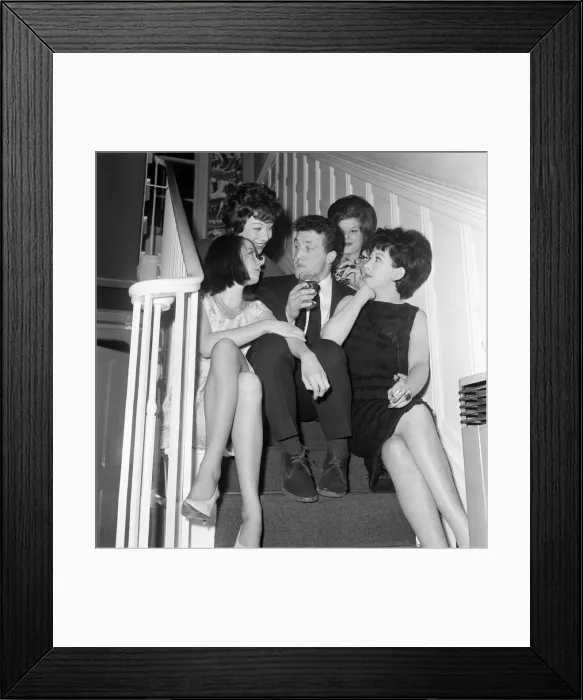 Framed Print : A Valentine Eve cocktail party held by Heather Jenner, wife of Stephen Potter Framed Print : A Valentine Eve cocktail party held by Heather Jenner, wife of Stephen Potter