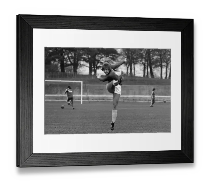 Framed Print : Womens International Football, England team train for England v France match