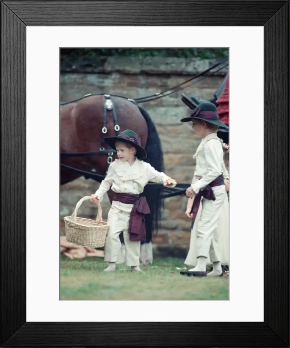 Framed Print : Prince Harry attends the wedding of Earl Spencer, Princess Dianas brother Framed Print : Prince Harry attends the wedding of Earl Spencer, Princess Dianas brother