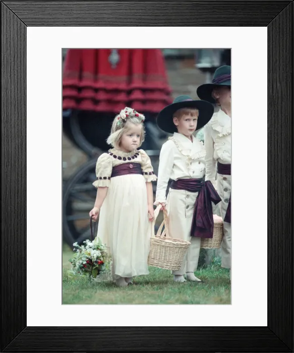 Framed Print : Prince Harry attends the wedding of Earl Spencer, Princess Dianas brother Framed Print : Prince Harry attends the wedding of Earl Spencer, Princess Dianas brother