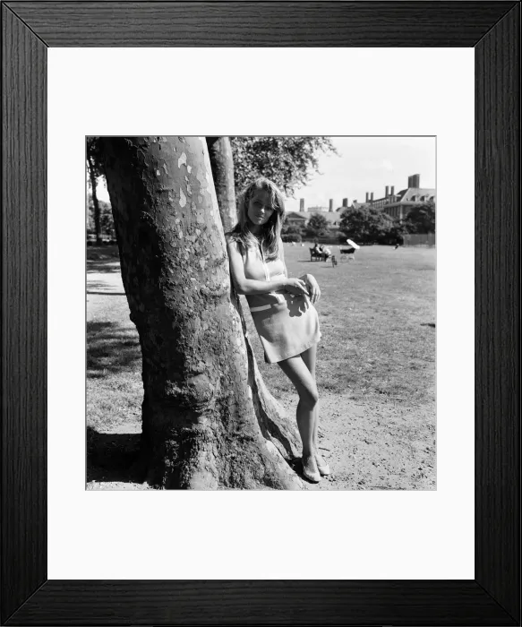 Framed Print : Actress Charlotte Rampling pictured in Chelsea. 9th August 1967 Framed Print : Actress Charlotte Rampling pictured in Chelsea. 9th August 1967