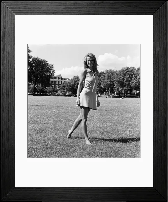 Framed Print : Actress Charlotte Rampling pictured in Chelsea. 9th August 1967 Framed Print : Actress Charlotte Rampling pictured in Chelsea. 9th August 1967