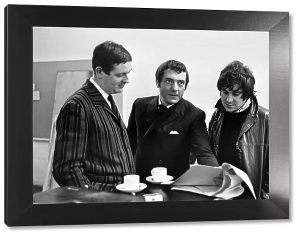 Dick Clement (left) and Ian La Frenais (right) scriptwriters for the 'Mr