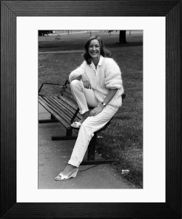 Framed Print : Actress Anne Kirkbride. 16th July 1981 Framed Print : Actress Anne Kirkbride. 16th July 1981