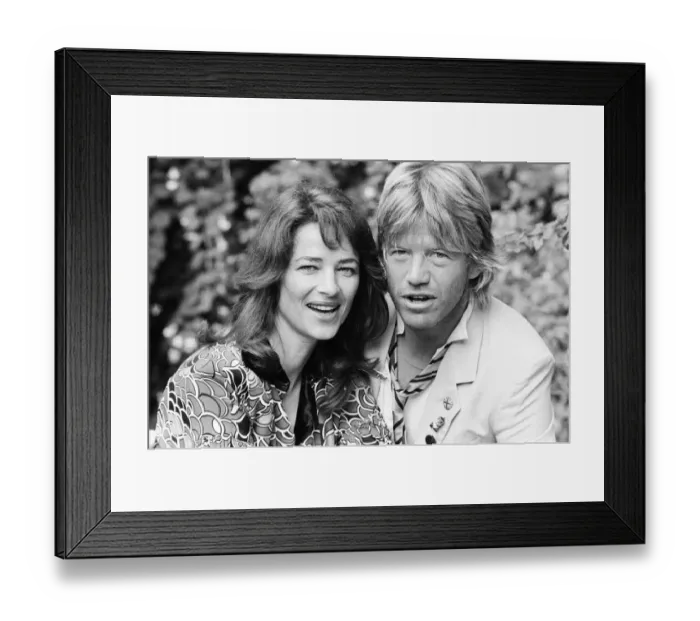 Framed Print : Charlotte Rampling and Robin Askwith both take their first major television roles in Framed Print : Charlotte Rampling and Robin Askwith both take their first major television roles in
