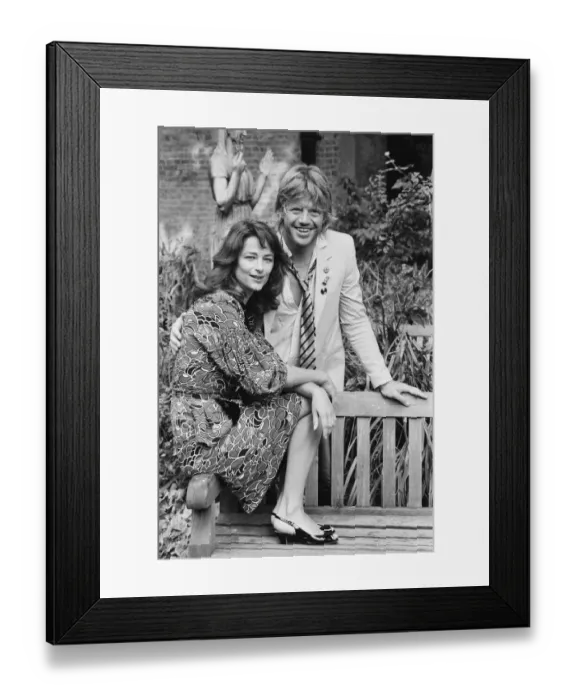 Framed Print : Charlotte Rampling and Robin Askwith both take their first major television roles in Framed Print : Charlotte Rampling and Robin Askwith both take their first major television roles in