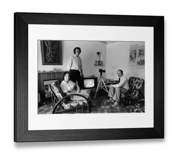 Framed Print : Video Dating service. August 1980 Framed Print : Video Dating service. August 1980
