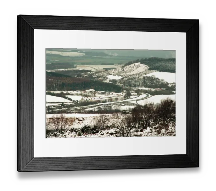 Framed Print : Snow as far as the eye can see in Guisborough. 1st January 1995 Framed Print : Snow as far as the eye can see in Guisborough. 1st January 1995