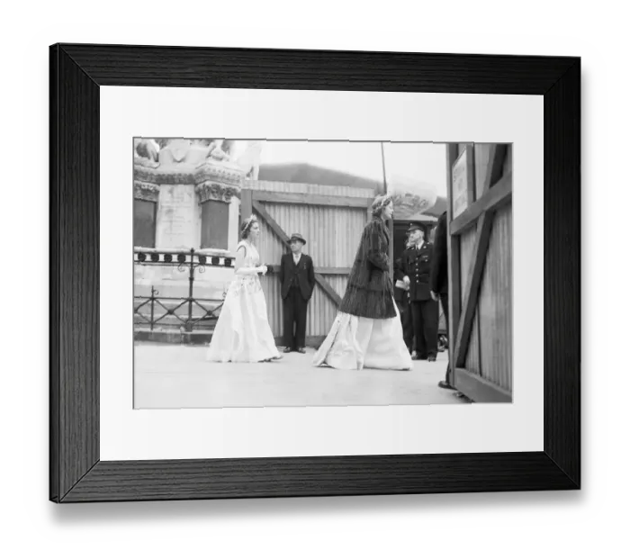 Framed Print : Coronation 1953 full dress rehearsal at Westminster Abbey, London, Friday 29th May 1953