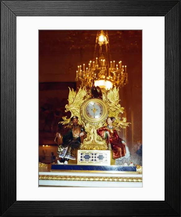 Framed Print : Interior view of Windsor Castle showing restoration after it was damaged by fire in 1992 Framed Print : Interior view of Windsor Castle showing restoration after it was damaged by fire in 1992