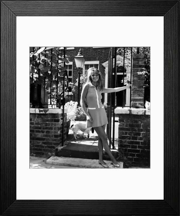 Framed Print : Actress Charlotte Rampling pictured in Chelsea. 9th August 1967 Framed Print : Actress Charlotte Rampling pictured in Chelsea. 9th August 1967