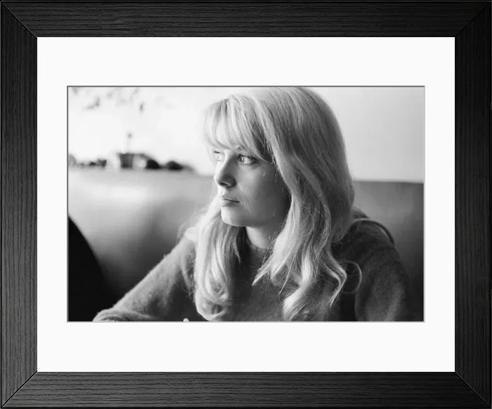 Framed Print : Catherine Deneuve, french actress in UK filming 1965 British psychological horror Framed Print : Catherine Deneuve, french actress in UK filming 1965 British psychological horror