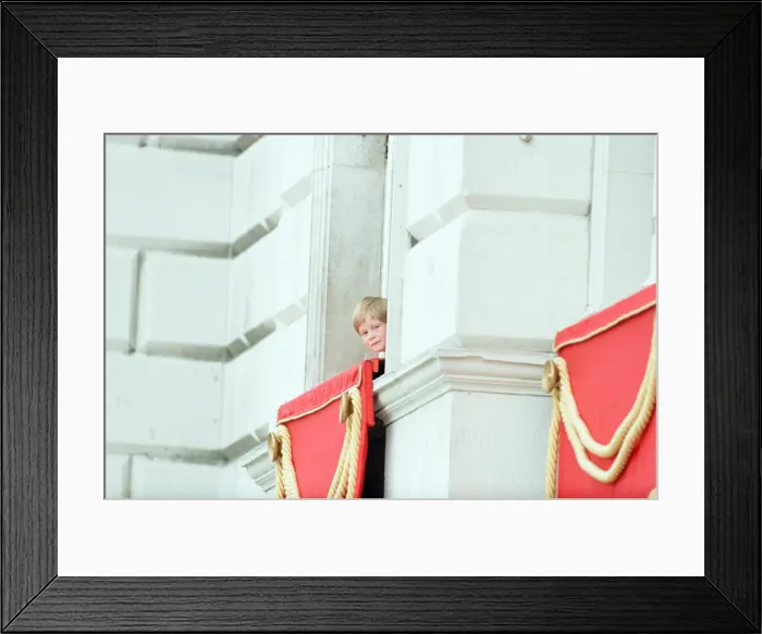 Framed Print : Trooping the Colour, Buckingham Palace, London, Saturday 16th June 1990 Framed Print : Trooping the Colour, Buckingham Palace, London, Saturday 16th June 1990