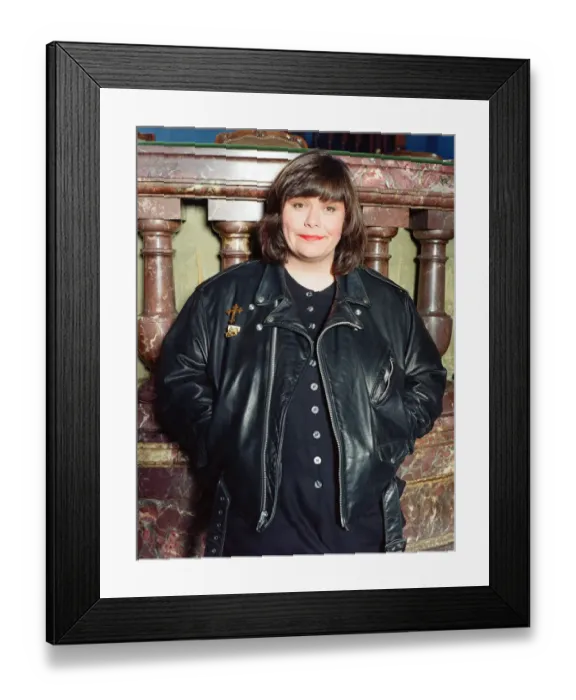 Framed Print : Actress and comedian Dawn French. 1st February 1991 Framed Print : Actress and comedian Dawn French. 1st February 1991