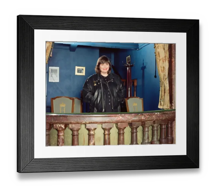 Framed Print : Actress and comedian Dawn French. 1st February 1991 Framed Print : Actress and comedian Dawn French. 1st February 1991