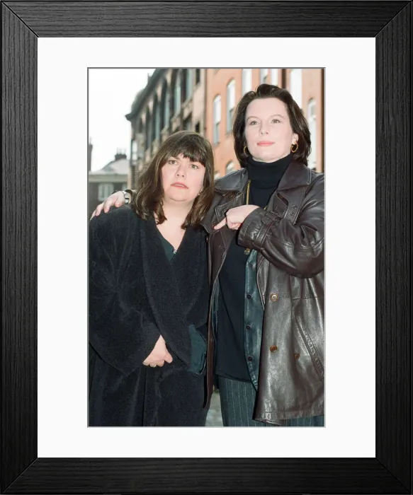 Framed Print : The Comic Strip Presents... photocall. Pictured Framed Print : The Comic Strip Presents... photocall. Pictured