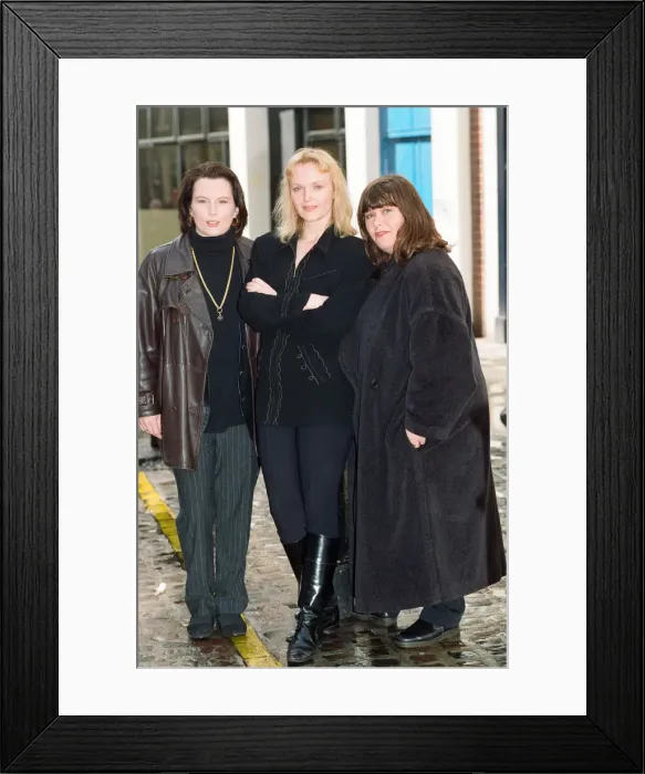 Framed Print : The Comic Strip Presents... photocall. Pictured Jennifer Saunders Framed Print : The Comic Strip Presents... photocall. Pictured Jennifer Saunders