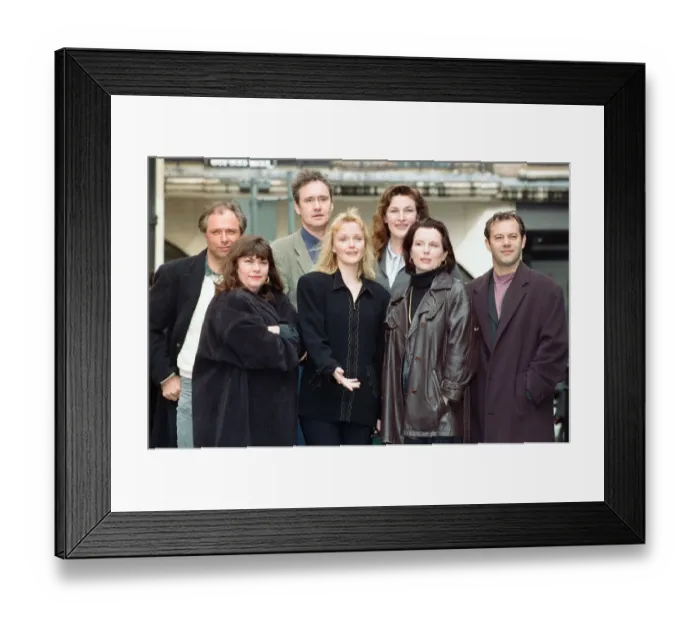 Framed Print : The Comic Strip Presents... photocall. Pictured, Dawn French Framed Print : The Comic Strip Presents... photocall. Pictured, Dawn French