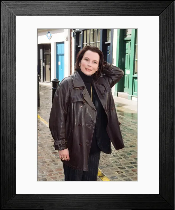Framed Print : The Comic Strip Presents... photocall. Pictured Jennifer Saunders