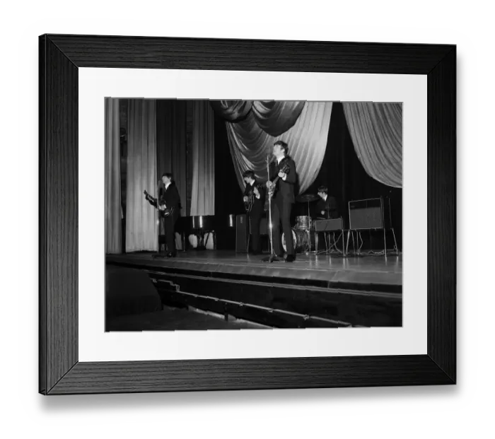 Framed Print : The Beatles backstage at The Regal in Cambridge 26th November 1963 Framed Print : The Beatles backstage at The Regal in Cambridge 26th November 1963