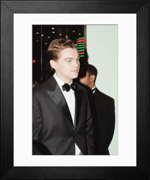Framed Print : Titanic 1997 film premiere at the Empire in Leicester Square, London Framed Print : Titanic 1997 film premiere at the Empire in Leicester Square, London