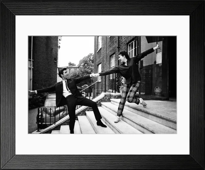 Framed Print : Actress and singer Liza Minnelli, 18, in London rehearsing for a television spectacular
