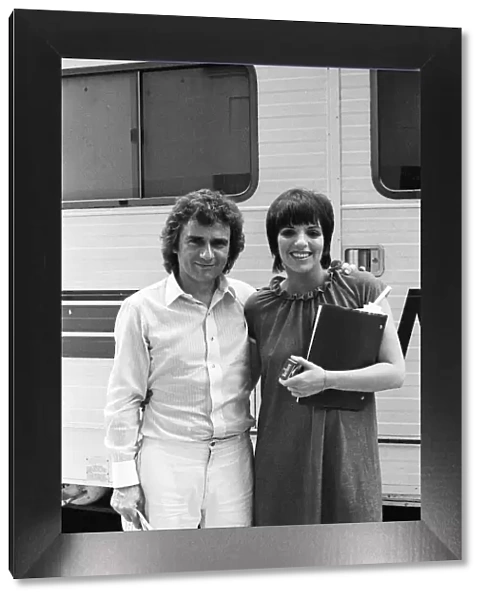 Dudley Moore and Liza Minnelli in New York. 18th July 1980