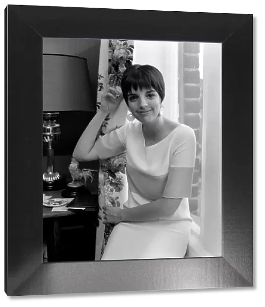 Actress and singer Liza Minnelli in London. 5th May 1966
