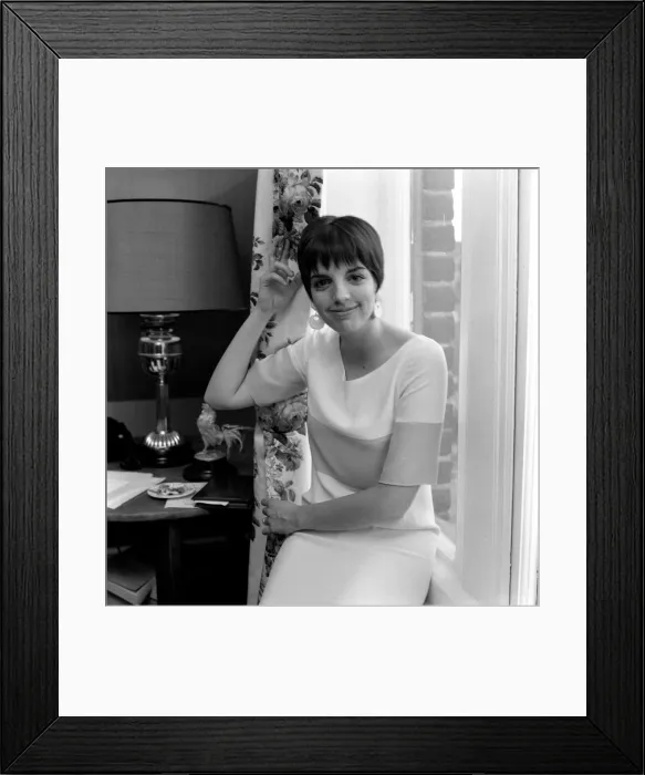 Framed Print : Actress and singer Liza Minnelli in London. 5th May 1966 Framed Print : Actress and singer Liza Minnelli in London. 5th May 1966