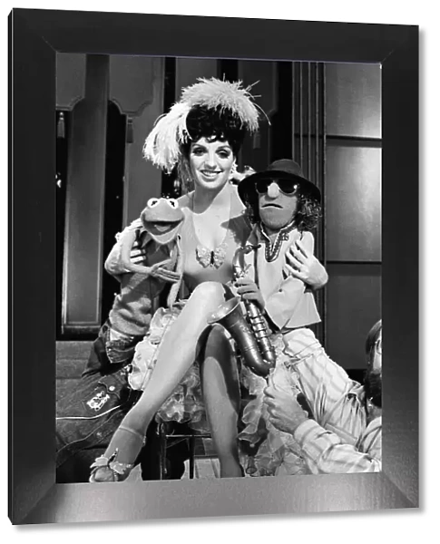Rehearsing today at the ATV Studios in Elstree was Liza Minnelli with The Muppets - her