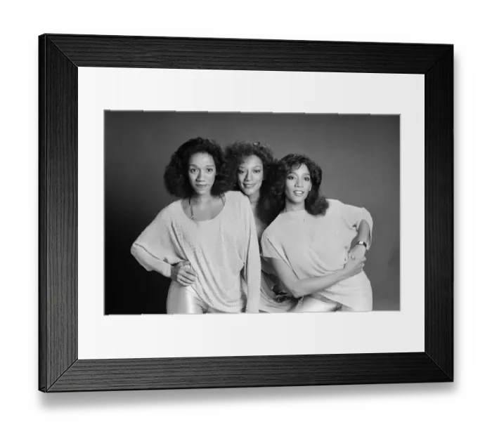 Framed Print : Sister Sledge - musical singing sisters group from the USA