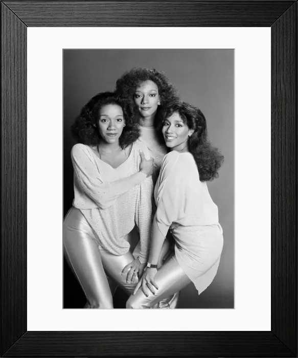 Framed Print : Sister Sledge - musical singing sisters group from the USA Framed Print : Sister Sledge - musical singing sisters group from the USA