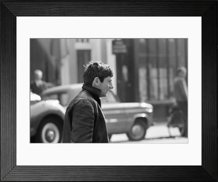 Framed Print : Roman Polanski, french polish film director in the UK filming 1965 British psychological