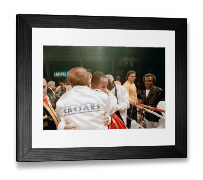 Framed Print : Lloyd Honeyghan vs Marlon Starling for the WBC Welterweight title Framed Print : Lloyd Honeyghan vs Marlon Starling for the WBC Welterweight title