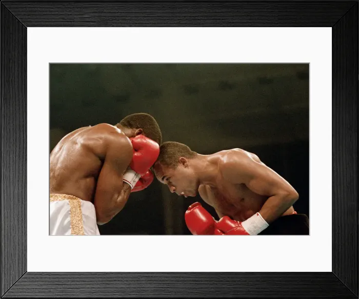 Framed Print : Lloyd Honeyghan vs Marlon Starling for the WBC Welterweight title Framed Print : Lloyd Honeyghan vs Marlon Starling for the WBC Welterweight title