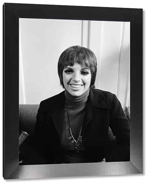 Hollywood star Liza Minnelli today at The Savoy Hotel. 22nd May 1973