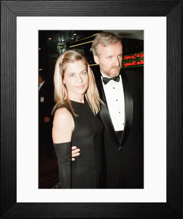 Framed Print : Titanic 1997 film premiere at the Empire in Leicester Square, London