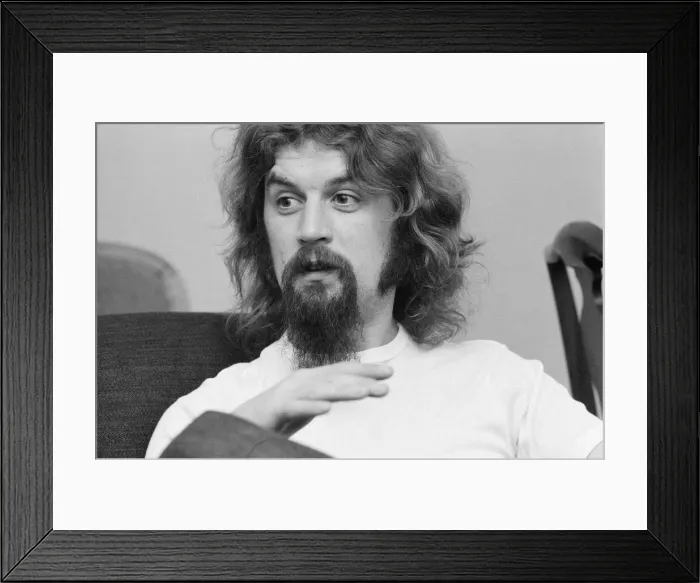 Framed Print : Billy Connolly, comedian from Glasgow, has now hit the big time Framed Print : Billy Connolly, comedian from Glasgow, has now hit the big time