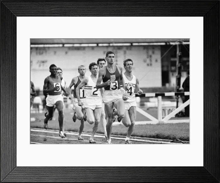 Framed Print : Athletics at White City, London, Saturday 12th August 1967 Framed Print : Athletics at White City, London, Saturday 12th August 1967
