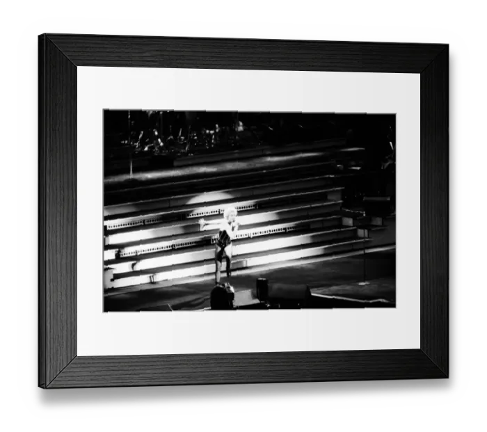Framed Print : Madonna in concert. Whos That Girl World Tour, Wembley Stadium. 18th August 1987 Framed Print : Madonna in concert. Whos That Girl World Tour, Wembley Stadium. 18th August 1987