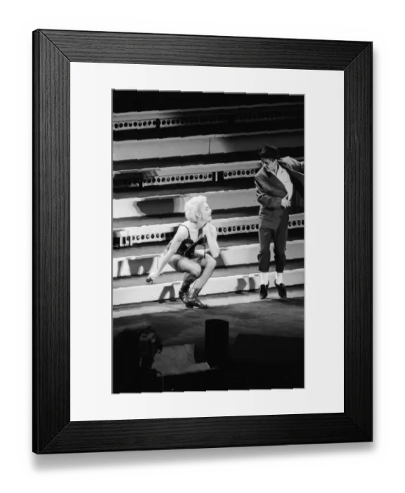 Framed Print : Madonna in concert. Whos That Girl World Tour, Wembley Stadium. 18th August 1987 Framed Print : Madonna in concert. Whos That Girl World Tour, Wembley Stadium. 18th August 1987