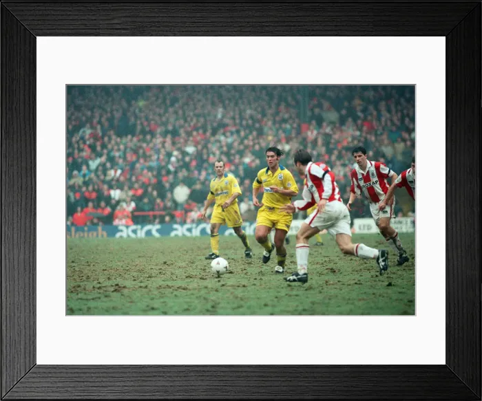Framed Print : English League Division One match at the Victoria Ground. Huddersfield Town A. F. C Framed Print : English League Division One match at the Victoria Ground. Huddersfield Town A. F. C
