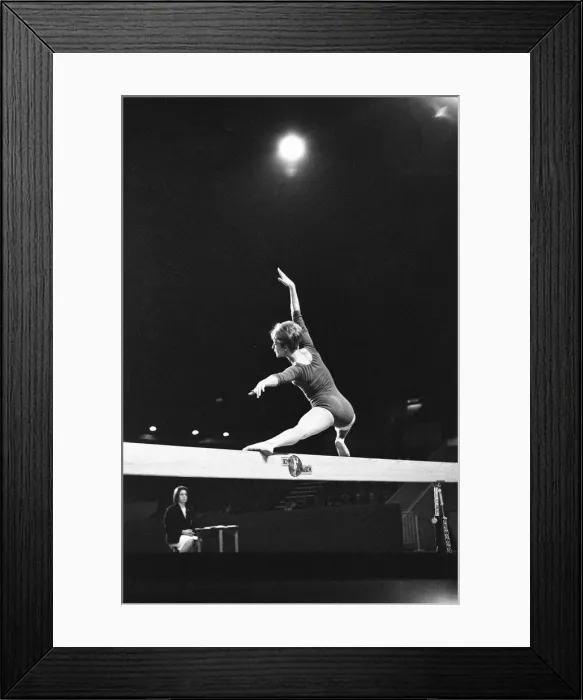 Framed Print : International Gymnastics at Wembley Arena, London, Saturday 2nd April 1966 Framed Print : International Gymnastics at Wembley Arena, London, Saturday 2nd April 1966