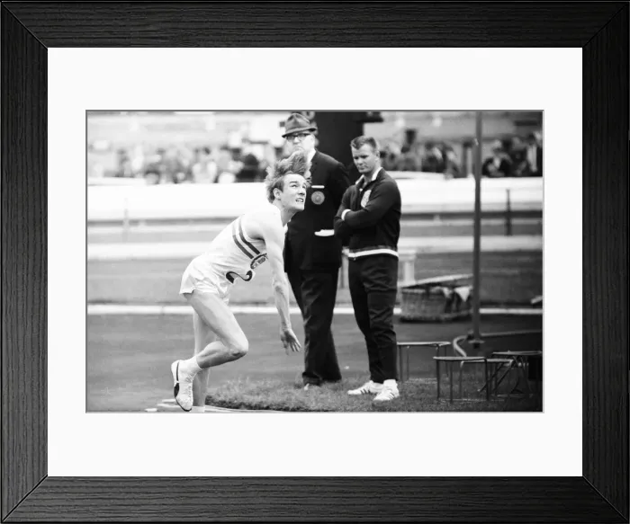 Framed Print : Athletics at White City, London, Saturday 12th August 1967 Framed Print : Athletics at White City, London, Saturday 12th August 1967